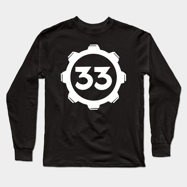 Vault 33 Long Sleeve T-Shirt by Welcome To Chaos 